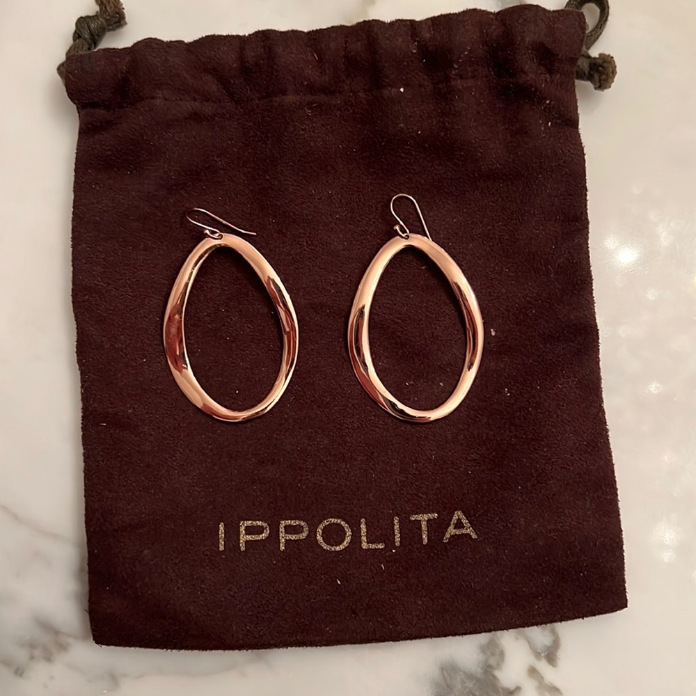 Ippolita rose sculptura earrings